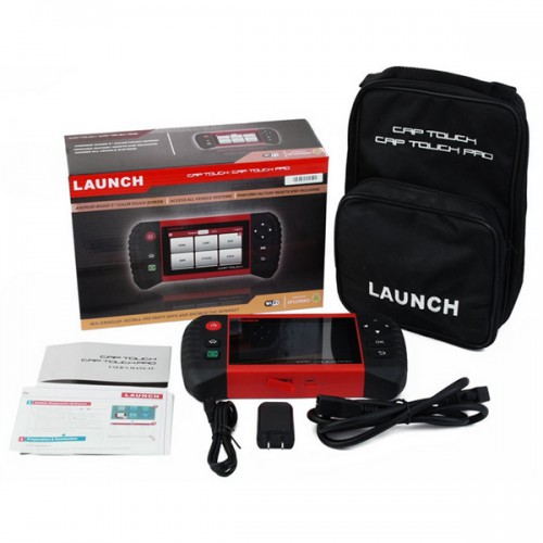 Launch Creader CRP Touch Pro 5.0" Android Touch Screen Full System Diagnostic Service Reset Tool with BENZ BMW Connector