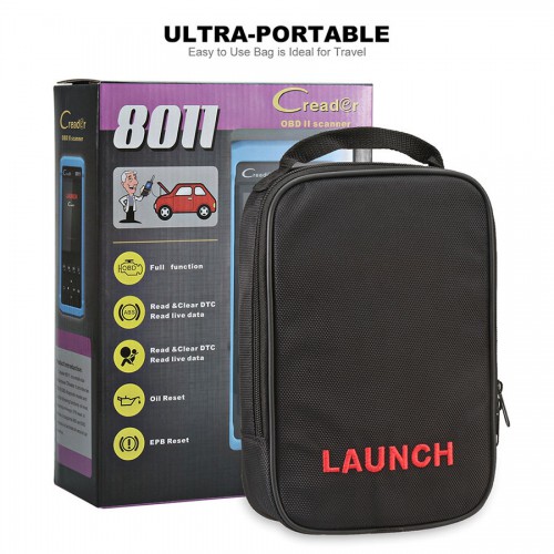 Launch DIY Code Reader CReader 8011 Full OBD2 Scanner OBD+ABS+SRS+Oil+EPB+BMS for TOYOTA/FORD/BENZ