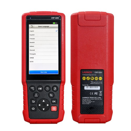 Launch X431 CRP429C Strumento Diagnostico Automatico per Motore / ABS / SRS / AT +11 Servizio CRP 429C Scanner Codice OBD2 Aggiornamento Gratis