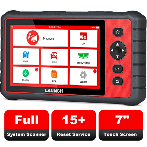 LAUNCH X431 CRP909E OBD2 Car Full System Diagnostic Tool Code Reader Scanner with 15 Reset Service Update Online Free PK MK808 CRP909