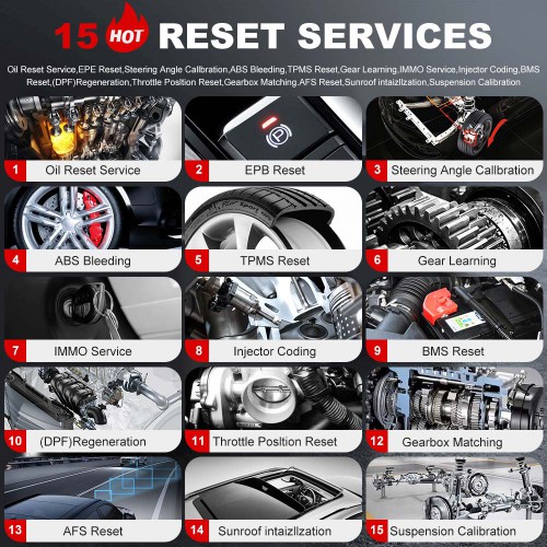 LAUNCH X431 CRP909E OBD2 Car Full System Diagnostic Tool Code Reader Scanner with 15 Reset Service Update Online Free PK MK808 CRP909