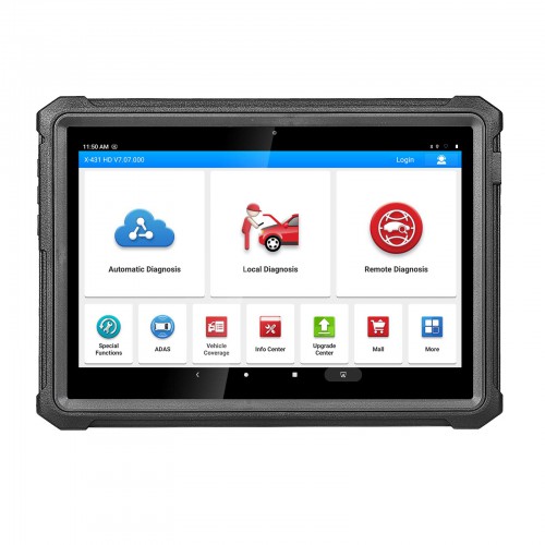 Originale Launch X431 V+ HD3 Wifi/Bluetooth Strumento Diagnostico per Autocarri Pesanti Multi-Lingue Incluso Italiano