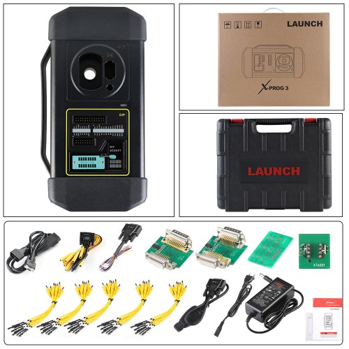 Top Launch X431 PAD VII PAD 7 Elite Full System Diagnostic Tool with G-III X-PROG3 Immobilizer & Key Programmer Supports All Keys Lost