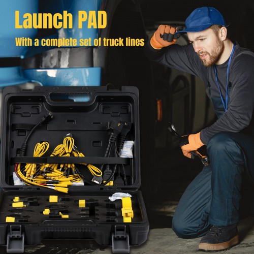 Software per Autocarri Pesanti Licenza per Launch X431 PAD V and PAD VII Ottienere set di Adattatori Gratuiti
