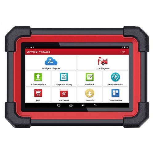 LAUNCH X431 CRP919E BT Car Diagnostic Tool DBScar VII VCI Auto OBD OBD2 Scanner Active Test ECU Coding CANFD DOIP 31 Reset Services EU Versione