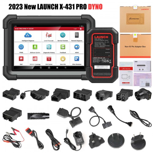 2026 LAUNCH X-431 PRO DYNO Full Systems OBD2 Diagnostic Scanner Support Bi-directional ECU Coding