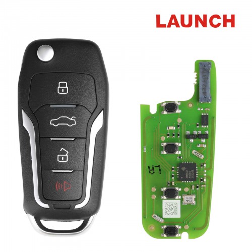 Launch LE-Ford Super Chip (Folding 4 Buttons) LE4-FRD-01 5 pezzi/Lot