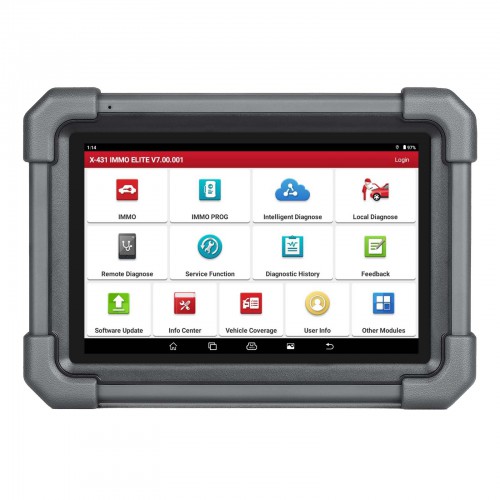 LAUNCH X431 IMMO ELITE Key Programmer Car Immobilizer Programming Tools OBD OBD2 All System Diagnostic Scanner 39 Reset Services X-PROG 3