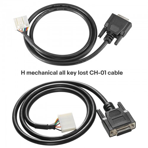 Launch X431 Toyota CH-01 H Non-Smart Key CH-02 24-PIN e Adattatori CH-03 a 27 PIN per IMMO ELITE / IMMO PLUS