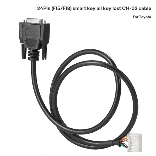 Launch X431 Toyota CH-01 H Non-Smart Key CH-02 24-PIN e Adattatori CH-03 a 27 PIN per IMMO ELITE / IMMO PLUS