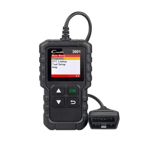 Originale Launch Creader 3001 OBDII / EOBD Code Scanner Supporta Lingue Stesse AL419 Aggiornamento Gratuito