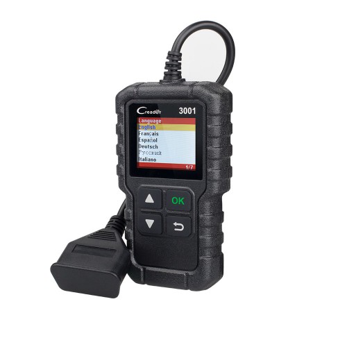 Originale Launch Creader 3001 OBDII / EOBD Code Scanner Supporta Lingue Stesse AL419 Aggiornamento Gratuito