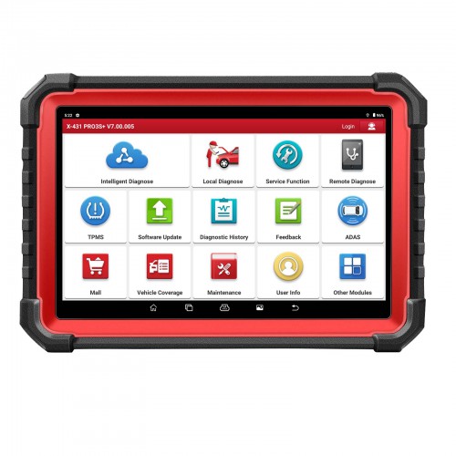 [EU Versione] LAUNCH X431 PRO3S+ V5.0 Bi-Directional Scan Tool, 37+ Reset Service, OE-Level Full System Bluetooth Diagnostic Scanner, ECU Coding