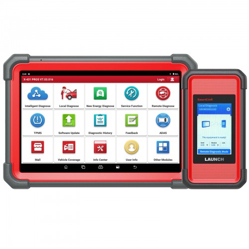 LAUNCH X431 PRO5 PRO 5 Car Diagnostic Tools Automotive Tool Full System OBD2 Scanner con Smartlink 2.0 2 Anni Aggiornamento