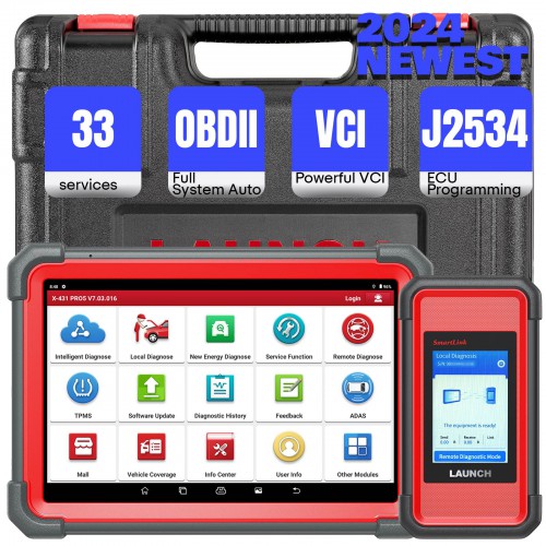 LAUNCH X431 PRO5 PRO 5 Car Diagnostic Tools Automotive Tool Full System OBD2 Scanner con Smartlink 2.0 2 Anni Aggiornamento