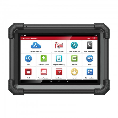 LAUNCH X431 PRO3S+ SmartLink HD per Diesel e Benzina 12V/24V Bi-Directional Scan Tool Supporta ECU Coding CANFD DOIP J2534 Programmazione