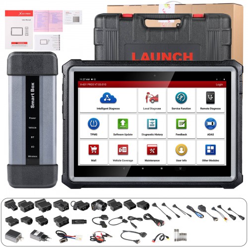 95% Nuovo LAUNCH X431 PRO5 PRO 5 Car Diagnostic Tools Automotive Tool Full System OBD2 Scanner Intelligent Diagnosis Tool 2 Anni Aggiornamento