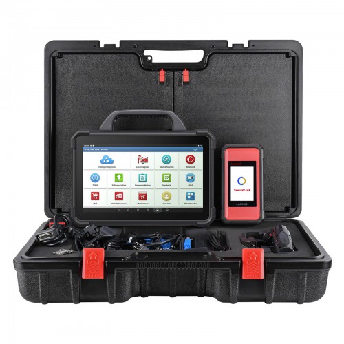 Top Launch X431 PAD VII PAD 7 Elite Full System Diagnostic Tool with G-III X-PROG3 Immobilizer & Key Programmer Supports All Keys Lost