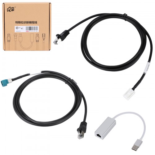 2026 Launch X431 Tesla LAN Network Port Diagnostic Connector (to Enable Tesla Service Mode)