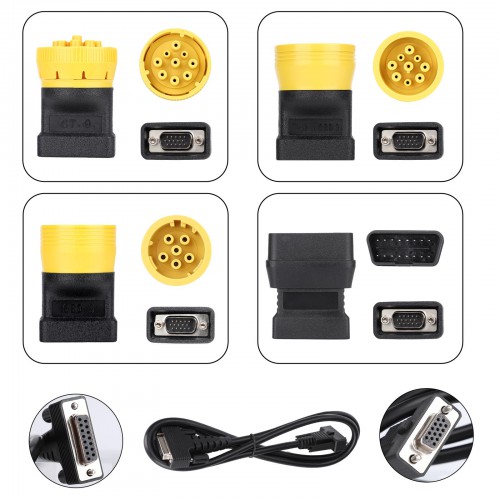 2026 LAUNCH CRP129 HD Heavy-duty Diagnostic Tool Supporta 24V Trucks 7 Reset Functions 2 Years Update Free