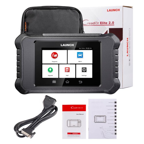 LAUNCH Creader Elite 2.0 BBA for Mercedes-Benz/Maybach/BMW/Mini/BMW Brilliance/Rolls-Royce/Audi Black Color