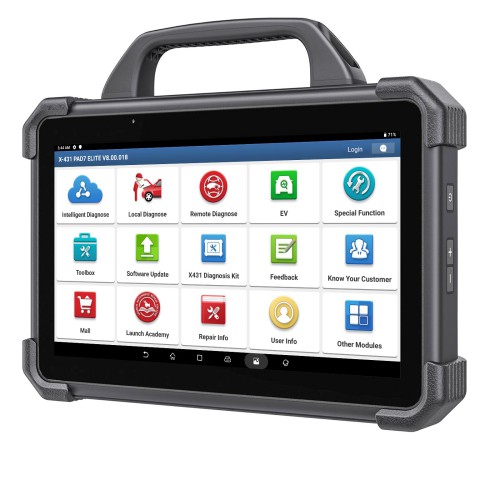 Launch X-431 PAD VII PAD 7 Elite Strumento Diagnostico per Autoveicoli di Calibrazione ADAS Supporta la Codifica e la Programmazione online