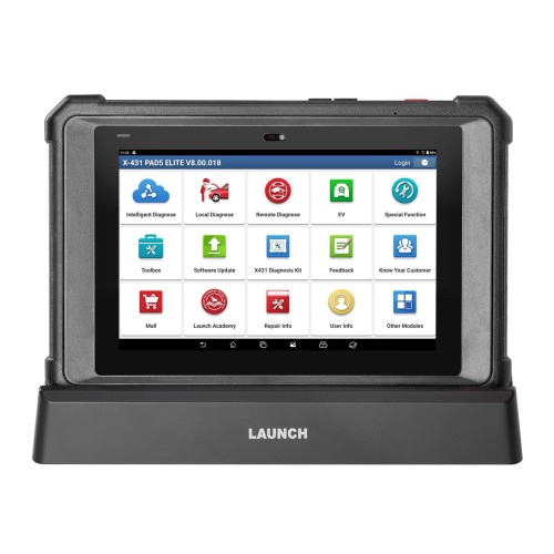 [EU Versione] Launch X431 PAD V Elite J2534 Tool Con il nuovo Smartlink C ECU/ECM Programma online Mappa della topologia CAN/CAN FD/DoIP 60+ Services
