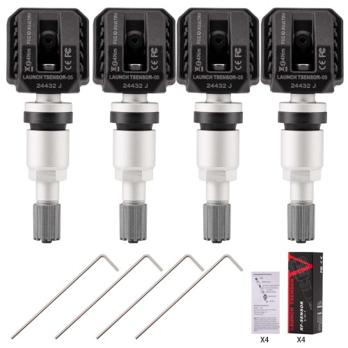 LAUNCH TSENSOR-05 RF Sensor 315MHz & 433MHz Metal 4 Pieces