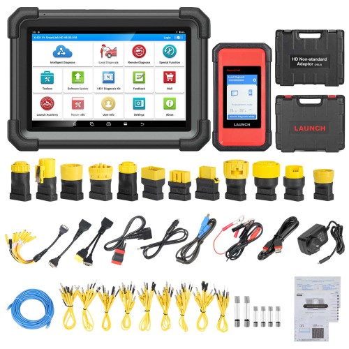 2026 Launch X431 V+ SmartLink HD Strumento Diagnostico per Camion Pesanti 12V 24V
