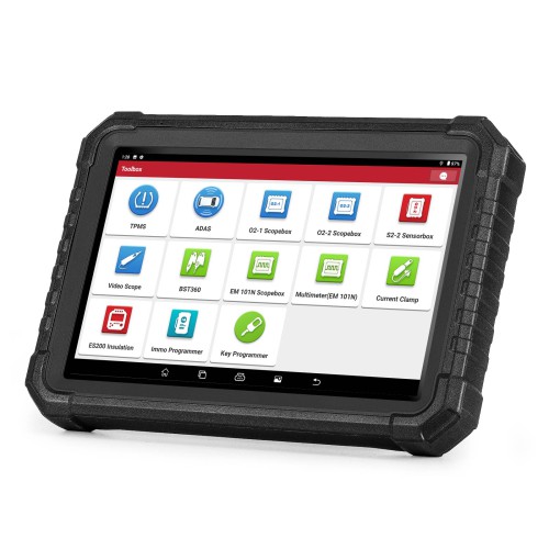 Launch X431 PRO3S+ Elite SmartLink Strumento di Scansione Bidirezionale con J2534, Mappa Topologica, oltre 60 servizi, codifica online FCA