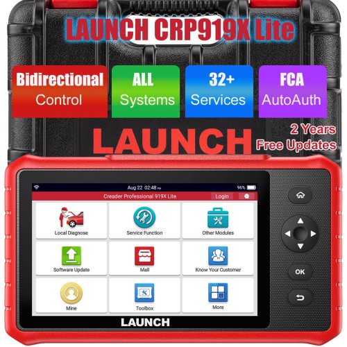 Nuovo Arrivo LAUNCH X431 CRP919X Lite OBD2 Scanner Car Diagnostic Tool Automotive Scanner Auto Scan Diagnosis X-431