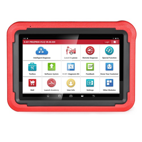 LAUNCH X431 PROS V5.0 OE-Livello Sistema Completo Strumento Diagnostico Supporta le Funzioni Guidate con 2 Anni Aggiornamento Online
