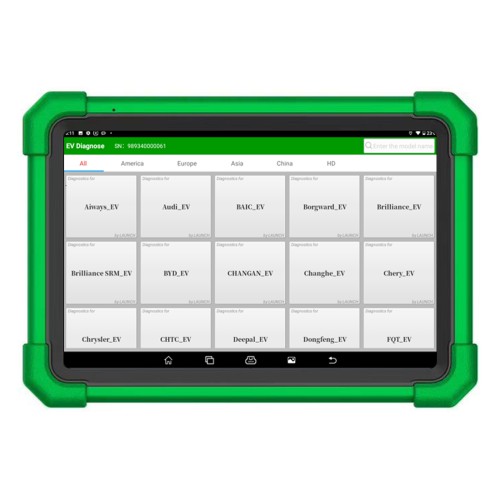 2026 LAUNCH X431 PRO3S+ EV Diagnostic Scanner for 95% EV Vehicles Supports Topology 40+ Service Functions CAN FD DoIP