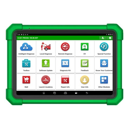 2026 LAUNCH X431 PRO3S+ EV Diagnostic Scanner for 95% EV Vehicles Supports Topology 40+ Service Functions CAN FD DoIP