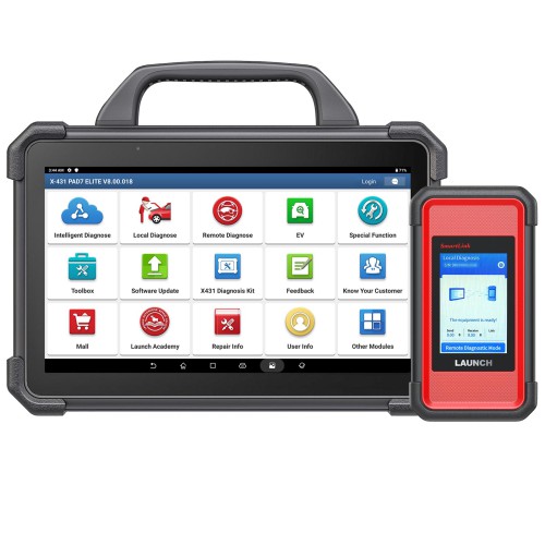 95% Nuovo-Launch X-431 PAD VII PAD 7 Elite Strumento Diagnostico per Autoveicoli di Calibrazione ADAS Supporta la Codifica e la Programmazione online