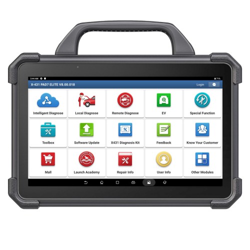 95% Nuovo-Launch X-431 PAD VII PAD 7 Elite Strumento Diagnostico per Autoveicoli di Calibrazione ADAS Supporta la Codifica e la Programmazione online