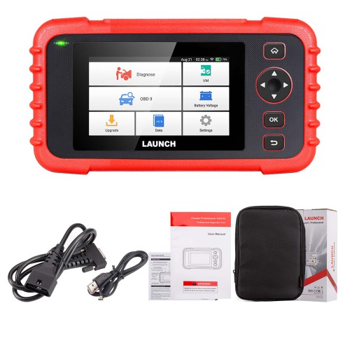 95% Nuovo Launch OBD2 Scanner CRP123X Elite Scan Tool ABS/SRS/Engine/Transmission Automotive Tools