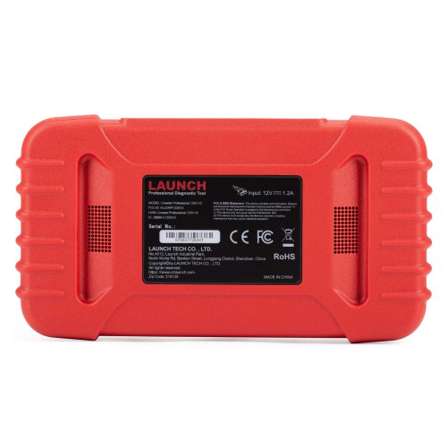 95% Nuovo Launch OBD2 Scanner CRP123X Elite Scan Tool ABS/SRS/Engine/Transmission Automotive Tools