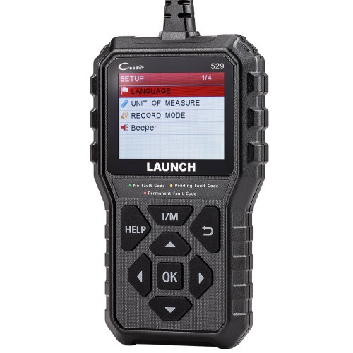 LAUNCH CR529 OBD2 Scanner Diagnostic Tool Code Reader Clear Codes I/M Readiness Freeze Frame  Read VIN Code Automatically