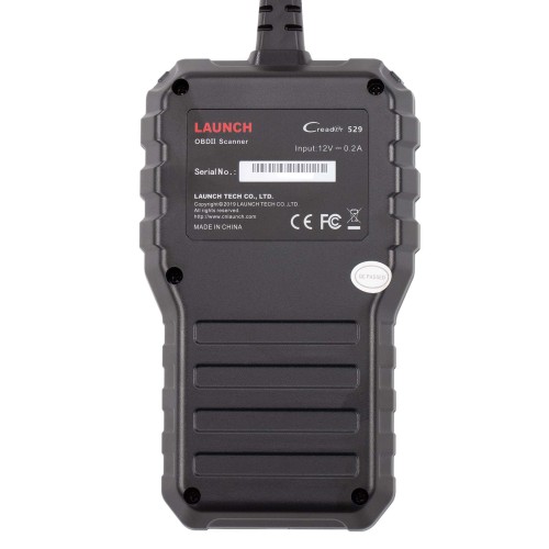 LAUNCH CR529 OBD2 Scanner Diagnostic Tool Code Reader Clear Codes I/M Readiness Freeze Frame  Read VIN Code Automatically