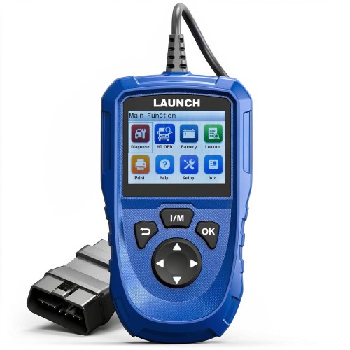 LAUNCH CR HD V2 Commercial Vehicle Standard Configuration Supports HD OBD & EOBD  Fast Fault Code Reading/Clearing, Battery Check