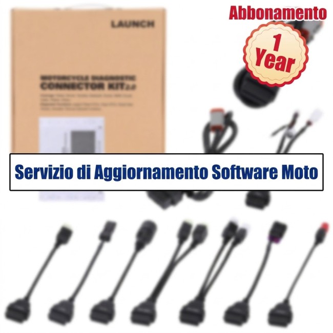 Aggiornamento Software Motocicli Launch - Licenza 1 Anno (PIN CARD) (Launch PIN CARD [Motorbike software] 1 Year Purchase)