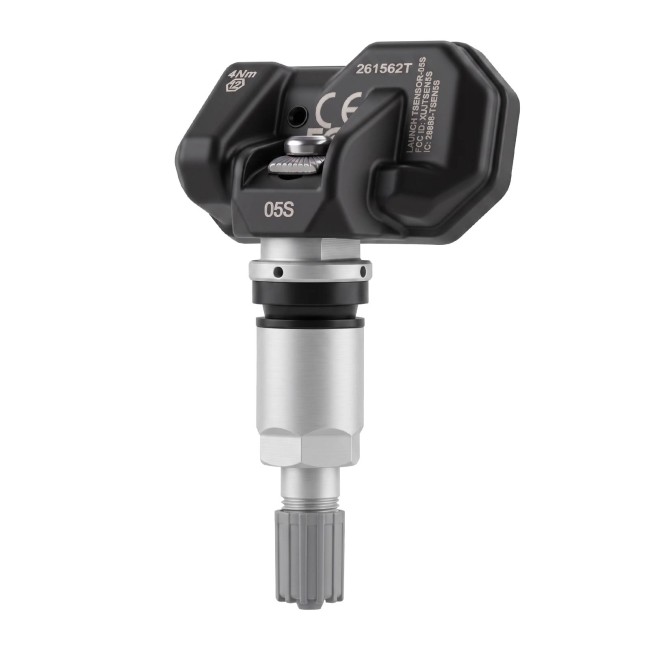 LAUNCH TSENSOR-05S RF TPMS Sensor (Overseas Configuration with Adjustable Angle Sandblasted Silver Aluminum)