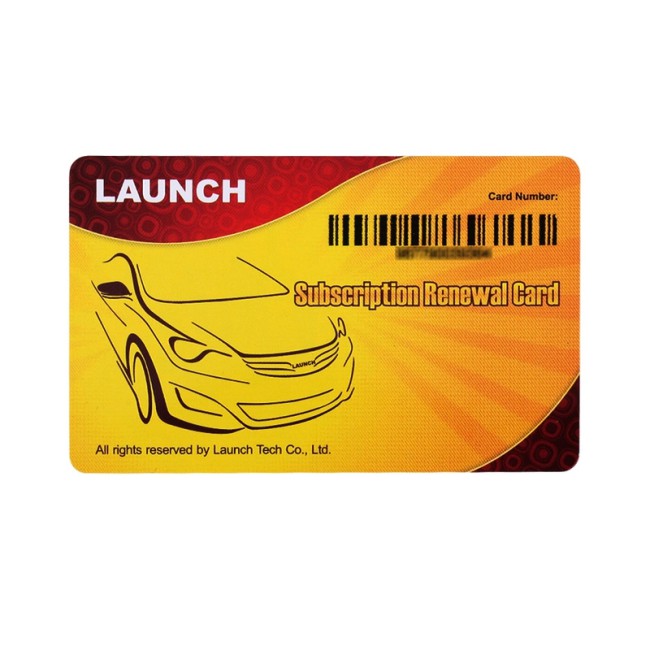 Servizio di Aggiornamento per 2 Anni - Launch X-431 PAD VII / PAD 7