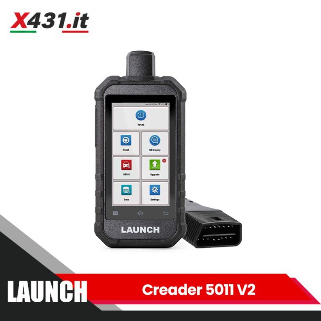 2026 Nuovo LAUNCH Creader 5011 V2 TPMS Tire Pressure Monitoring Sensor 12 Service Scanner