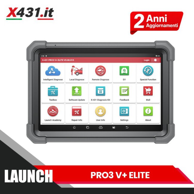 LAUNCH X431 PRO3 V+ ELITE Professional Car Diagnostic Tool Automotive Scanner Auto Scan Tools SmartLink C 2.0