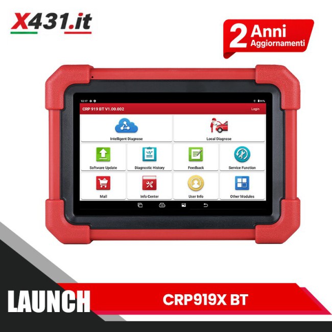 2026 LAUNCH X431 CRP919X BT OBD2 Scanner Automotive Diagnostic Tools Support CANFD DOIP ECU Coding Bluetooth Version of CRP919X