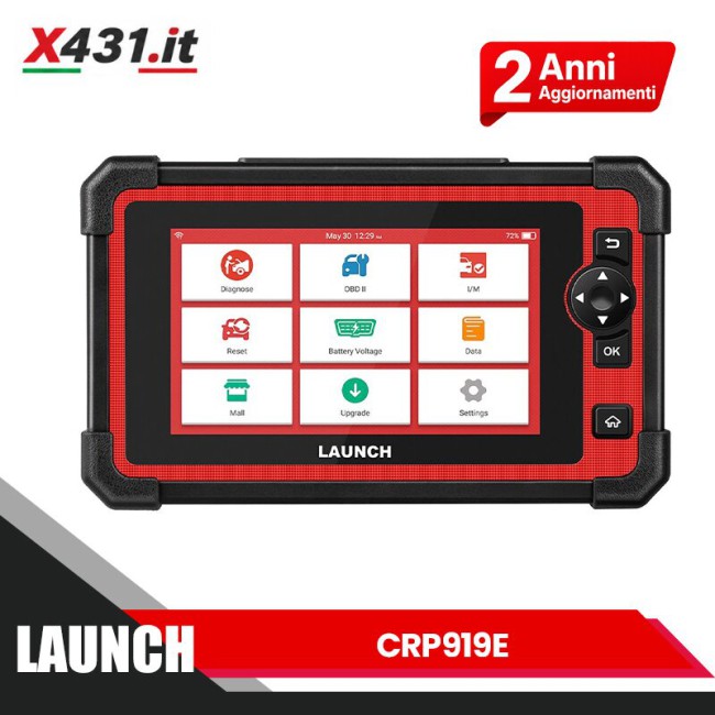 LAUNCH X431 CRP919E Full System Car Diagnostic Tools with 31+ Reset Service Auto OBD OBD2 Code Reader Scanner 2 Year Free Update EU & UK Version