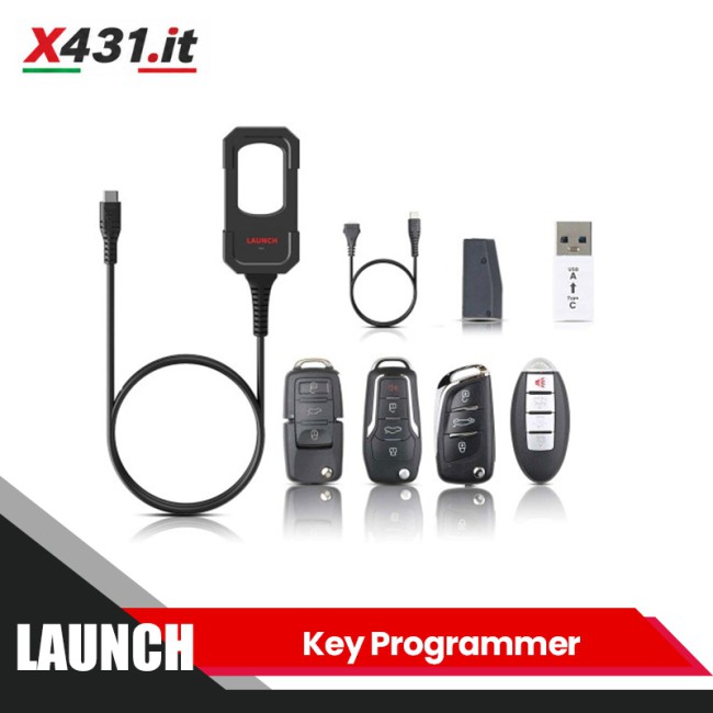 Launch X431 Key Programmer + Super Chip + 4 Sets of Smart Keys