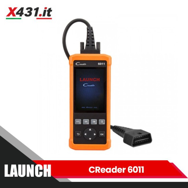 Launch CReader 6011 OBD2/EOBD Diagnostic Scanner with ABS and SRS System Diagnostic Functions